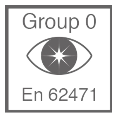 logo Norme photobiologique EN 62471